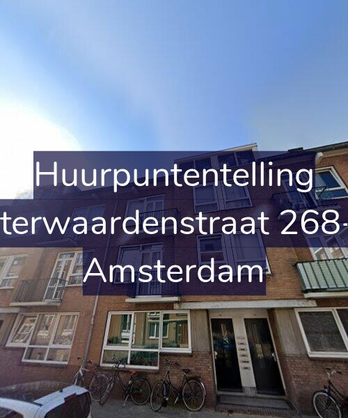 Foto gevel Huurpuntentelling voor Uiterwaardenstraat 268-H, Amsterdam