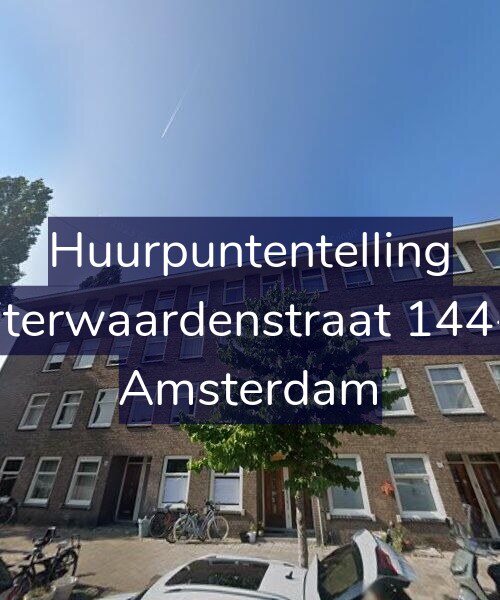 Foto gevel Huurpuntentelling voor Uiterwaardenstraat 144-2, Amsterdam
