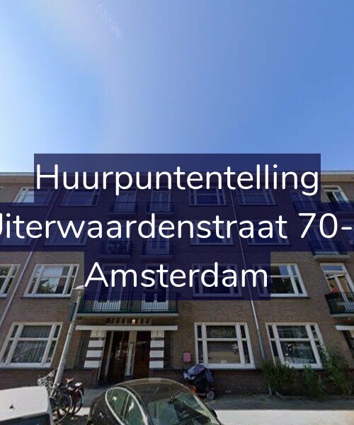 Foto gevel Huurpuntentelling voor Uiterwaardenstraat 70-1, Amsterdam