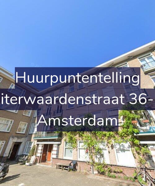 Foto gevel Huurpuntentelling voor Uiterwaardenstraat 36-H, Amsterdam