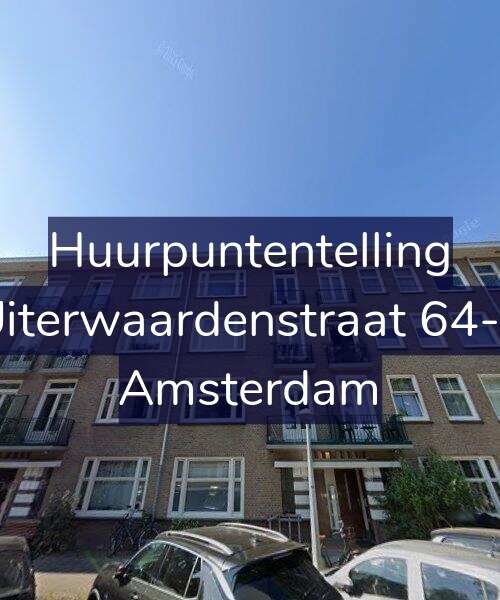 Foto gevel Huurpuntentelling voor Uiterwaardenstraat 64-1, Amsterdam