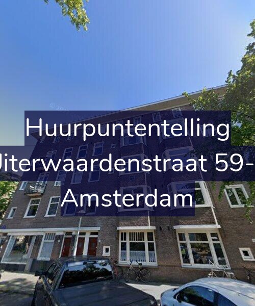 Foto gevel Huurpuntentelling voor Uiterwaardenstraat 59-2, Amsterdam
