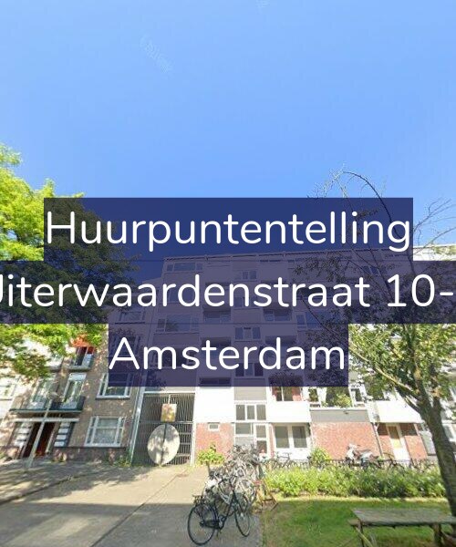 Foto gevel Huurpuntentelling voor Uiterwaardenstraat 10-4, Amsterdam