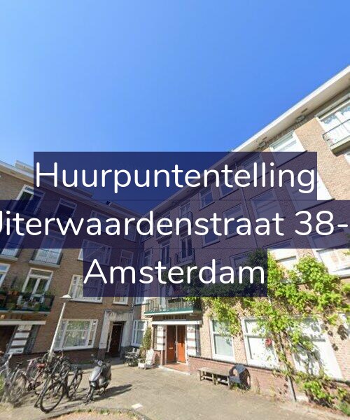 Foto gevel Huurpuntentelling voor Uiterwaardenstraat 38-2, Amsterdam
