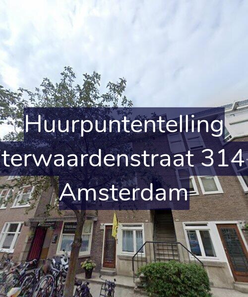 Foto gevel Huurpuntentelling voor Uiterwaardenstraat 314-2, Amsterdam