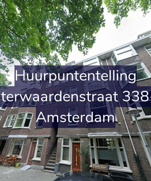 Foto gevel Huurpuntentelling voor Uiterwaardenstraat 338-2, Amsterdam