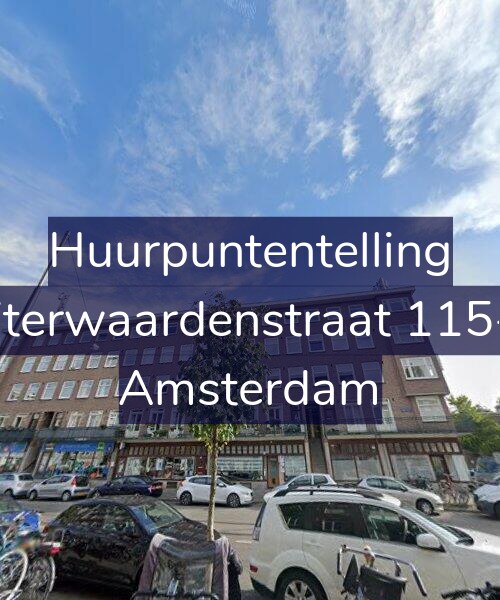 Foto gevel Huurpuntentelling voor Uiterwaardenstraat 115-3, Amsterdam