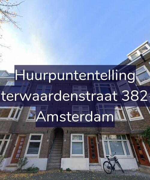 Foto gevel Huurpuntentelling voor Uiterwaardenstraat 382-1, Amsterdam