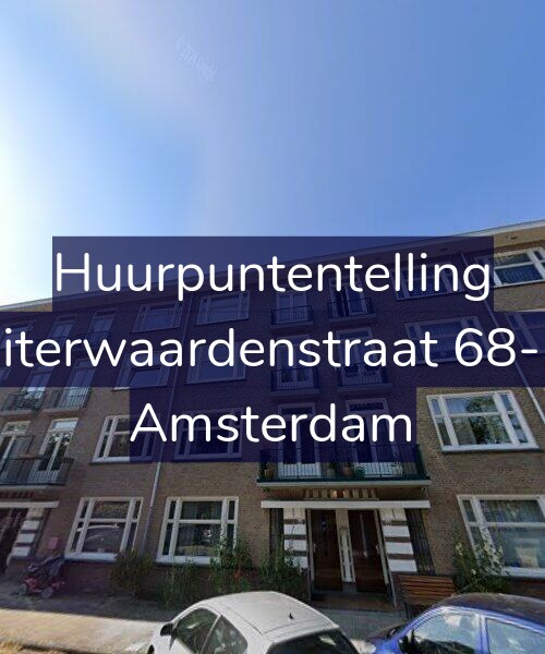 Foto gevel Huurpuntentelling voor Uiterwaardenstraat 68-H, Amsterdam
