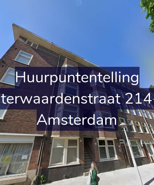 Foto gevel Huurpuntentelling voor Uiterwaardenstraat 214-1, Amsterdam