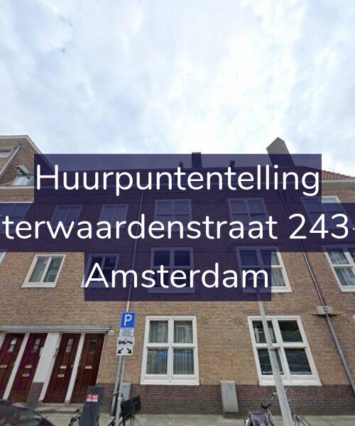 Foto gevel Huurpuntentelling voor Uiterwaardenstraat 243-2, Amsterdam