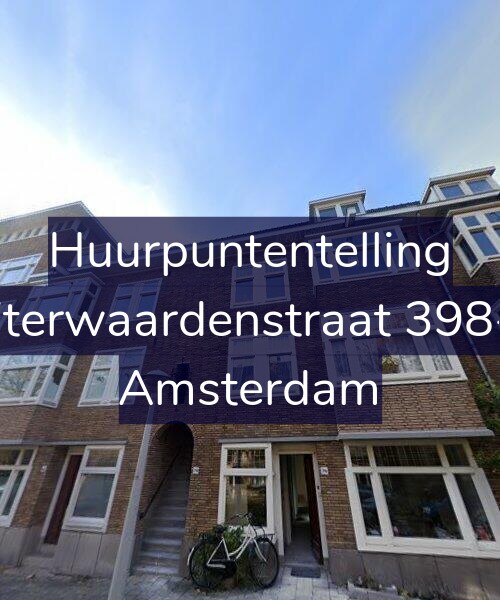 Foto gevel Huurpuntentelling voor Uiterwaardenstraat 398-2, Amsterdam