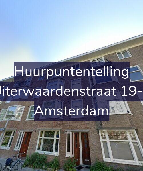Foto gevel Huurpuntentelling voor Uiterwaardenstraat 19-2, Amsterdam
