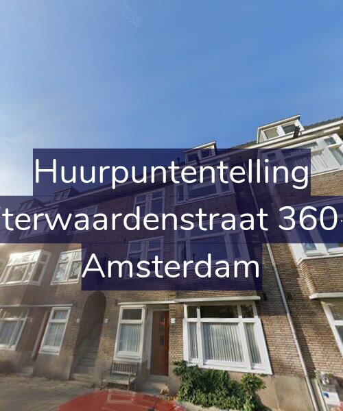 Foto gevel Huurpuntentelling voor Uiterwaardenstraat 360-1, Amsterdam