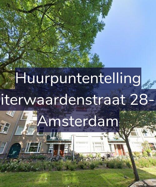 Foto gevel Huurpuntentelling voor Uiterwaardenstraat 28-H, Amsterdam