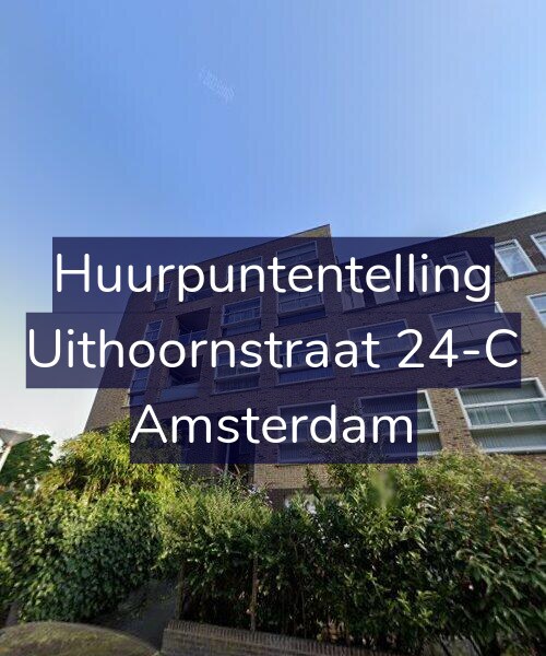 Foto gevel Huurpuntentelling voor Uithoornstraat 24-C, Amsterdam