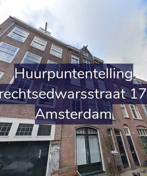Foto gevel Huurpuntentelling voor Utrechtsedwarsstraat 17-D, Amsterdam