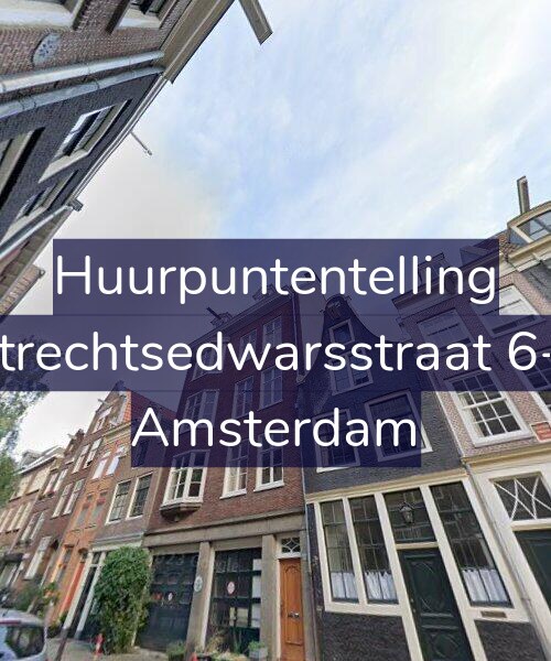 Foto gevel Huurpuntentelling voor Utrechtsedwarsstraat 6-2, Amsterdam