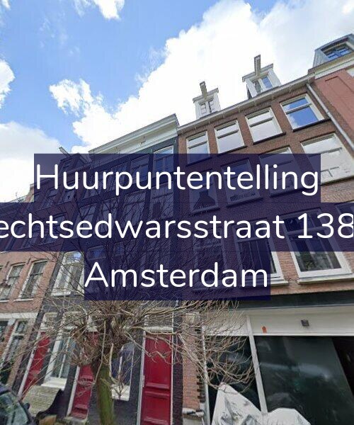 Foto gevel Huurpuntentelling voor Utrechtsedwarsstraat 138-1L, Amsterdam