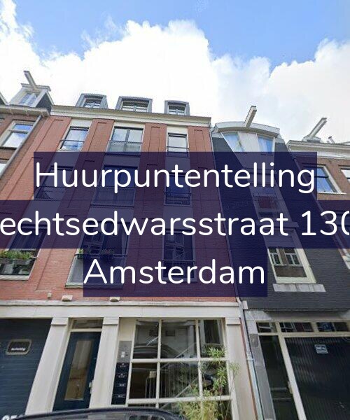 Foto gevel Huurpuntentelling voor Utrechtsedwarsstraat 130-D, Amsterdam
