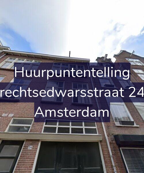 Foto gevel Huurpuntentelling voor Utrechtsedwarsstraat 24-2, Amsterdam