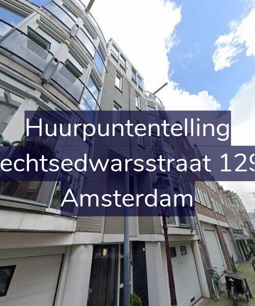 Foto gevel Huurpuntentelling voor Utrechtsedwarsstraat 129-B, Amsterdam