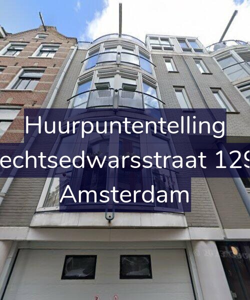 Foto gevel Huurpuntentelling voor Utrechtsedwarsstraat 129-A, Amsterdam