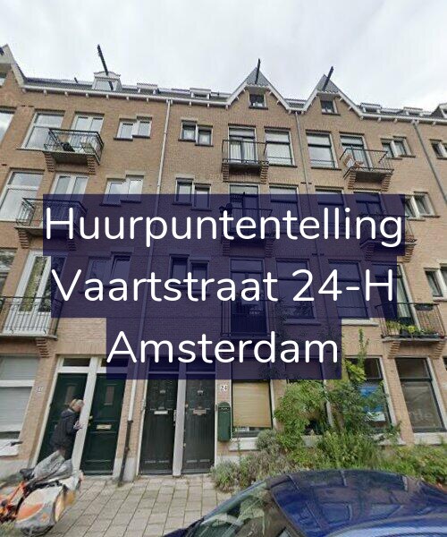 Foto gevel Huurpuntentelling voor Vaartstraat 24-H, Amsterdam