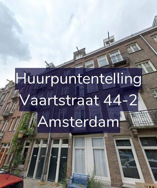 Foto gevel Huurpuntentelling voor Vaartstraat 44-2, Amsterdam