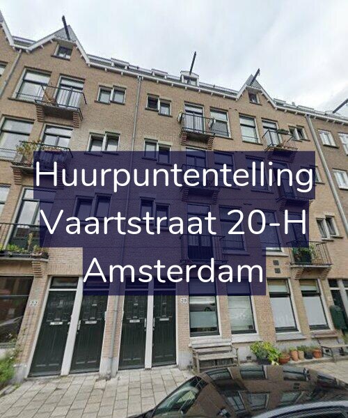 Foto gevel Huurpuntentelling voor Vaartstraat 20-H, Amsterdam