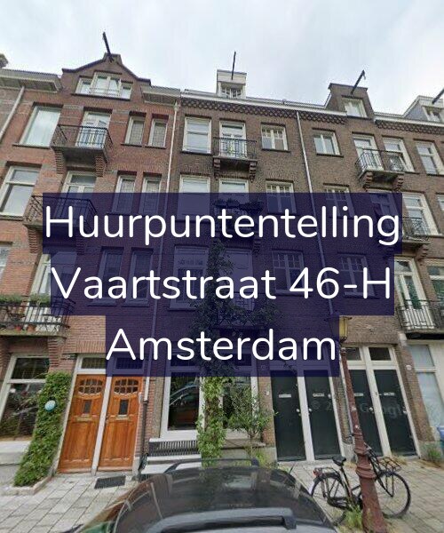 Foto gevel Huurpuntentelling voor Vaartstraat 46-H, Amsterdam