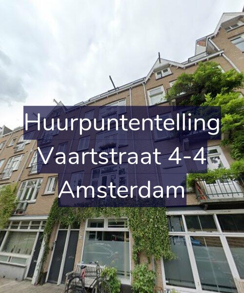 Foto gevel Huurpuntentelling voor Vaartstraat 4-4, Amsterdam