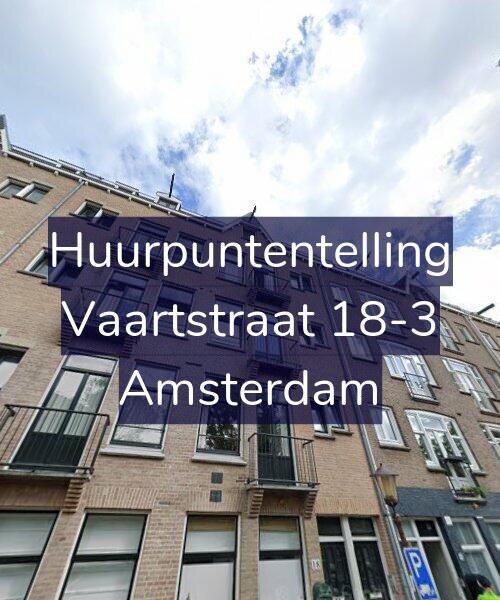 Foto gevel Huurpuntentelling voor Vaartstraat 18-3, Amsterdam