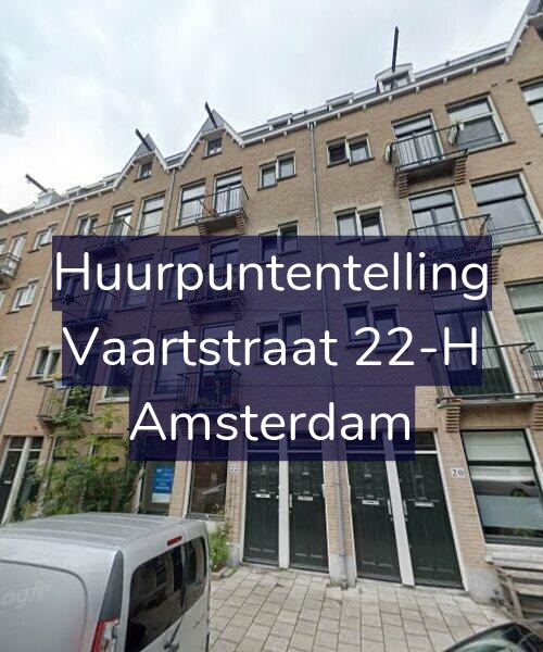 Foto gevel Huurpuntentelling voor Vaartstraat 22-H, Amsterdam
