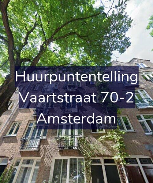 Foto gevel Huurpuntentelling voor Vaartstraat 70-2, Amsterdam