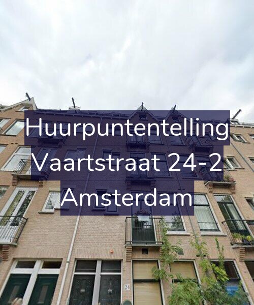 Foto gevel Huurpuntentelling voor Vaartstraat 24-2, Amsterdam
