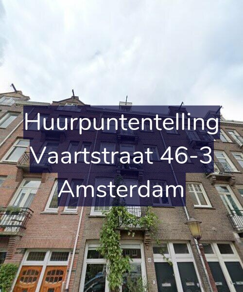 Foto gevel Huurpuntentelling voor Vaartstraat 46-3, Amsterdam