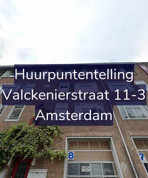 Foto gevel Huurpuntentelling voor Valckenierstraat 11-3, Amsterdam