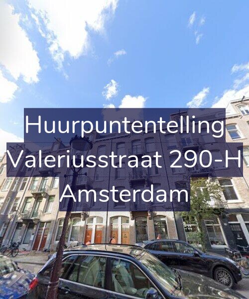 Foto gevel Huurpuntentelling voor Valeriusstraat 290-H, Amsterdam