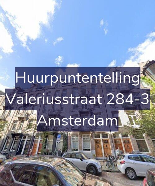 Foto gevel Huurpuntentelling voor Valeriusstraat 284-3, Amsterdam