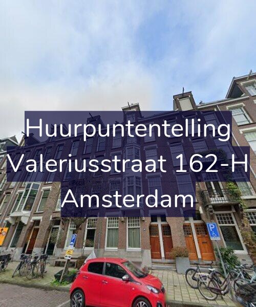 Foto gevel Huurpuntentelling voor Valeriusstraat 162-H, Amsterdam