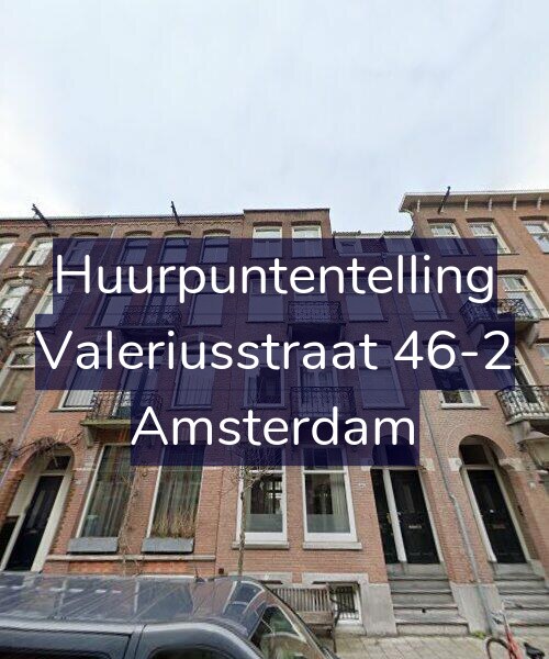 Foto gevel Huurpuntentelling voor Valeriusstraat 46-2, Amsterdam