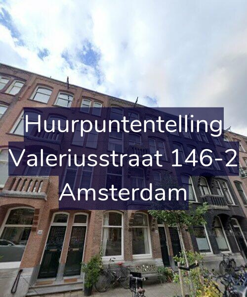 Foto gevel Huurpuntentelling voor Valeriusstraat 146-2, Amsterdam