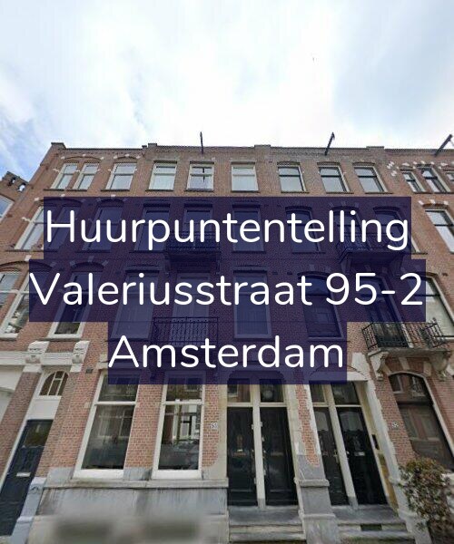 Foto gevel Huurpuntentelling voor Valeriusstraat 95-2, Amsterdam
