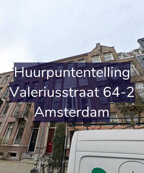 Foto gevel Huurpuntentelling voor Valeriusstraat 64-2, Amsterdam
