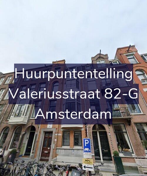 Foto gevel Huurpuntentelling voor Valeriusstraat 82-G, Amsterdam