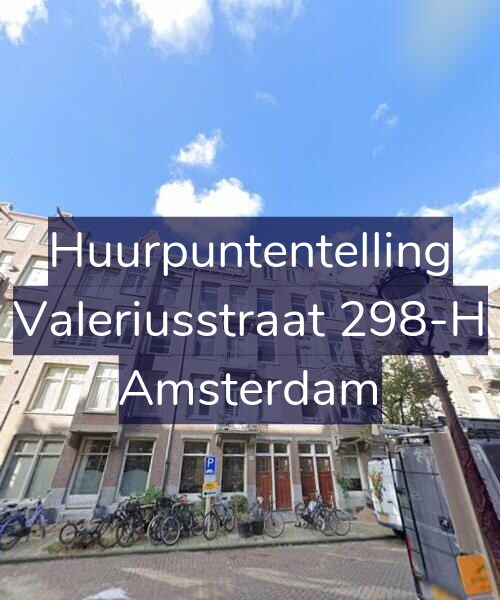 Foto gevel Huurpuntentelling voor Valeriusstraat 298-H, Amsterdam
