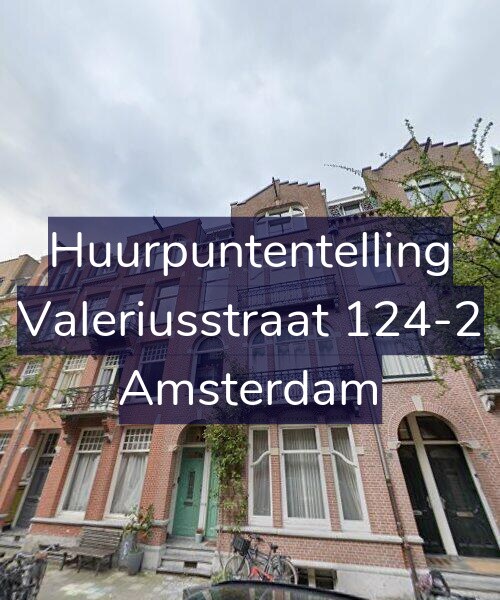 Foto gevel Huurpuntentelling voor Valeriusstraat 124-2, Amsterdam