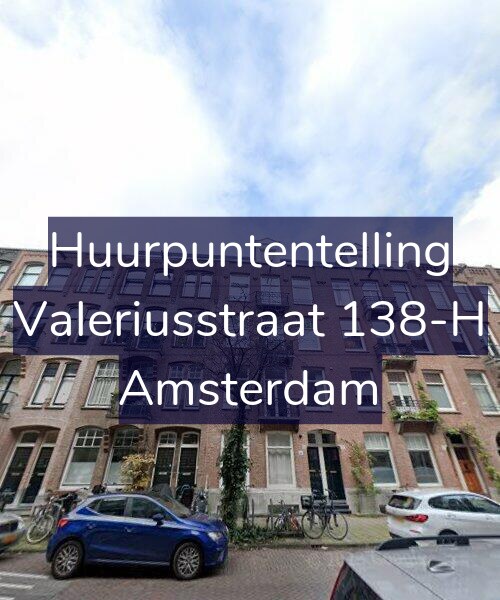 Foto gevel Huurpuntentelling voor Valeriusstraat 138-H, Amsterdam