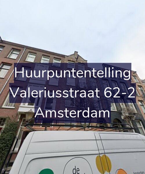 Foto gevel Huurpuntentelling voor Valeriusstraat 62-2, Amsterdam